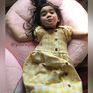 Wonder nation girls puff sleeve dress